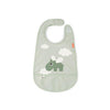 Done by Deer Velcro Bib - Green - Happy Clouds - Green [AWIN] [Natural Baby Shower Ltd]