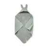 Elodie Details Hooded Towel - Mineral Green Bunny - Mineral Green Bunny [AWIN] [Natural Baby Shower Ltd]