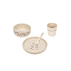 Lassig Dish Set - Nature - Tiny Farmer Sheep/Goose - Nature / Tiny Farmer Sheep/Goose [AWIN] [Natural Baby Shower Ltd]