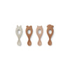 Liewood Liva Silicone Spoons - Rose Mix - 4 Pack [AWIN] [Natural Baby Shower Ltd]