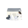 Lola&Lykke Complete Spare Part Set - Clear/White - Clear/White / 21mm [AWIN] [Natural Baby Shower Ltd]