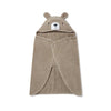MORI Hooded Baby Bath Towel - Bear - Taupe - Taupe / One Size [AWIN] [Natural Baby Shower Ltd]