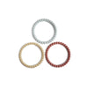 Mushie Pearl Teething Bracelet - Mellow/Terracotta/Periwinkle - Mellow/Terracotta/Periwinkle [AWIN] [Natural Baby Shower Ltd]