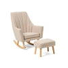 Tutti Bambini Jonah Rocking Chair + Foot Stool - Stone - Stone [AWIN] [Natural Baby Shower Ltd]