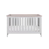 Tutti Bambini Verona Cot Bed - Dove Grey/Oak - Dove Grey/Oak / Eco Fibre Deluxe Cot Bed Mattress [AWIN] [Natural Baby Shower Ltd]