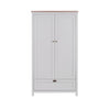Tutti Bambini Verona Wardrobe - Dove Grey/Oak - Dove Grey/Oak [AWIN] [Natural Baby Shower Ltd]